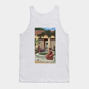 Innocent Amusements by John William Godward Tank Top